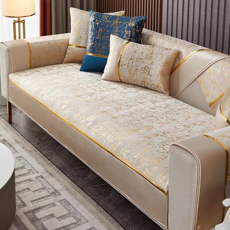 

Чехлы для диванов из жаккарда, голландский бархат, горячее тиснение, мягкая подушка, новый универсальный чехол для дивана Four Seasons, противоскользящая подушка для спинки 30x50cm pillowcase белый