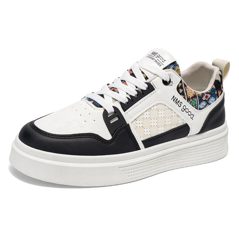 Autumn shoes new breathable sub-models niche ins leather casual sports board shoes