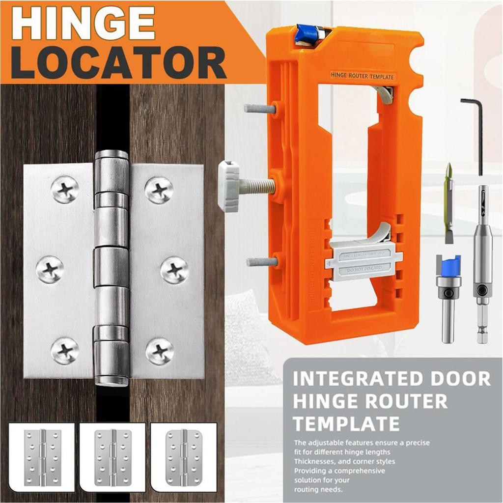 Door Hinge Jig Door Hinge Mortiser Adjustable Heavy Duty Jig Door Hinge Mortiser Hinge Installation Door Hinge Router Template