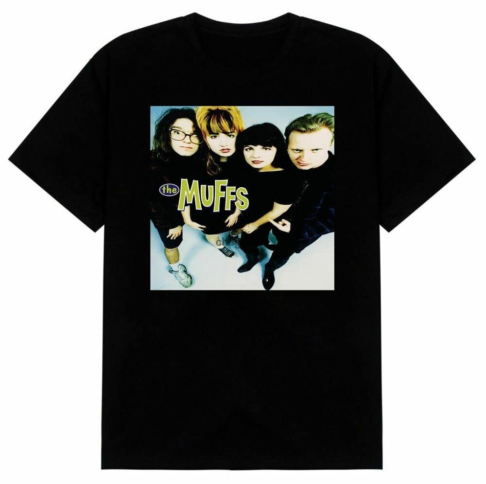 The Muffs Band Member T Shirt Black Cotton S to 5XL XL чёрный