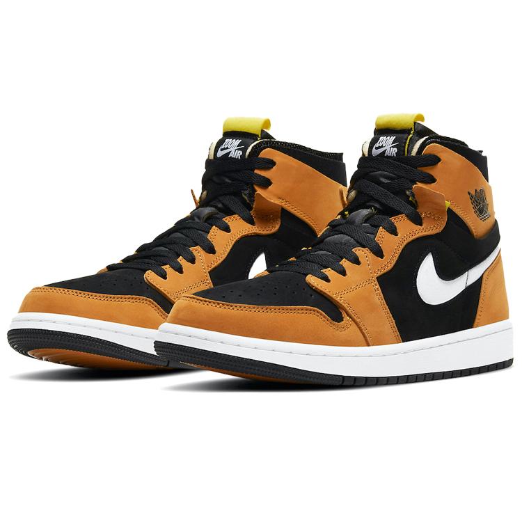 New JORDAN 1 High Zoom Air Cmft Black Monarch CT0978-002