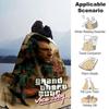 1pc Grand Theft Auto Soft Flannel Blanket with Designer Print A Cozy Blanket for All Seasons, Perfect for the Couch, Bed, Office