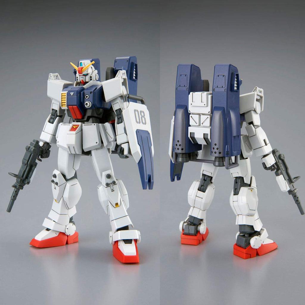 HG Land Battle Type Gundam Pack Plastic Model Suit Gundam 08th MS Online Shop 1/144 (Parachute Specification) ``Mobile Platoon'' (Hobby Exclusive)