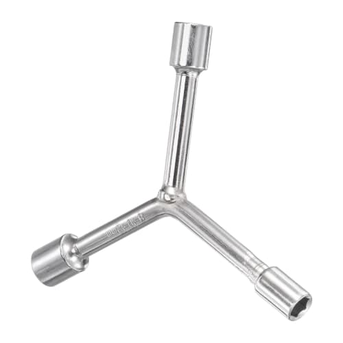 

CoCud Y-Type 3-Way Socket Wrench, 8mm, 10mm, 12mm Length, CR-V Y-Type Hex Spanner Repair Tool (Application: Bicycle Maintenance and Repair), 1 Piece