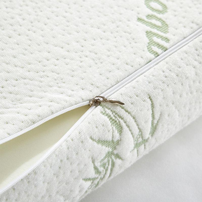 Cross-Border Bamboo Fiber Memory Foam Pillow - Wave-Shaped Gift Edition