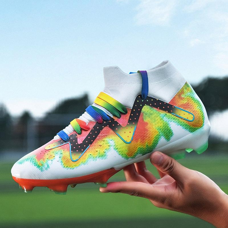 Large size men's and women's football shoes New student adult long nails broken nails artificial ping competition training shoes