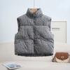 Design sense small floral vest women's short autumn and winter new sleeveless vest women's vest jacket
