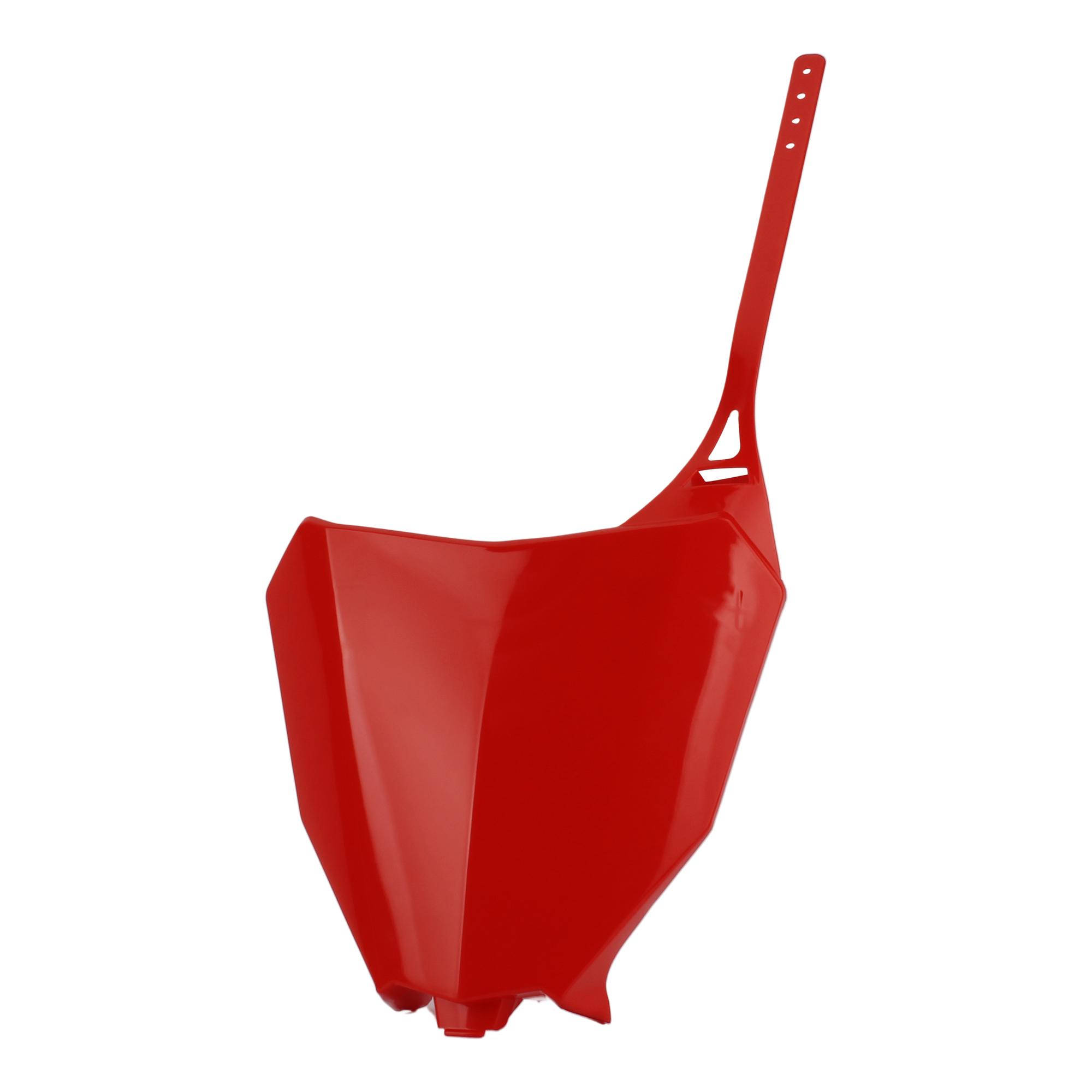 

Motorcycle Front Number Plate Fairing Holder Plates For Honda CRF250R CRF250RX CRF450R CRF450RX 2017-2020 250/450 RX Motocross красный