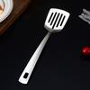 Silver Stainless Steel Soup Spoon Flat Colander Serving Spoon Cake Spatula Leaking Shovel Public Cutlery Set Cooking Utensil
