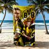 Borussia Dortmund Beach Towel Soft Durable Quickdry Comfortable Lightweight
