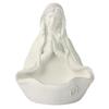 Virgin Mary Resin/Plastic Sculpture - Exquisite Catholic Statue Handmade Religious Figure Ornament for Room Decoration