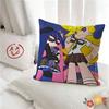 Panty And Stocking With Garterbelt Scanty Anime Pillow Case Fashion Square Pillowcase Bedroom Sofa Room Ins Decoration Leisure