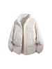 Men’s Thickened Stand Collar Winter Cotton Jacket - Warm, Trendy, Loose Fit, Versatile Casual Bread Coat for Couples
