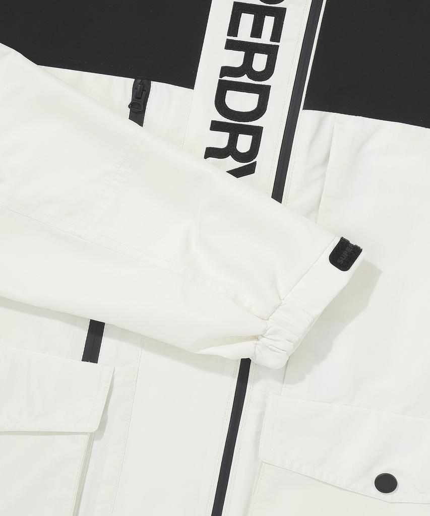 Superdry Signature Windcheater Jacket Cream
