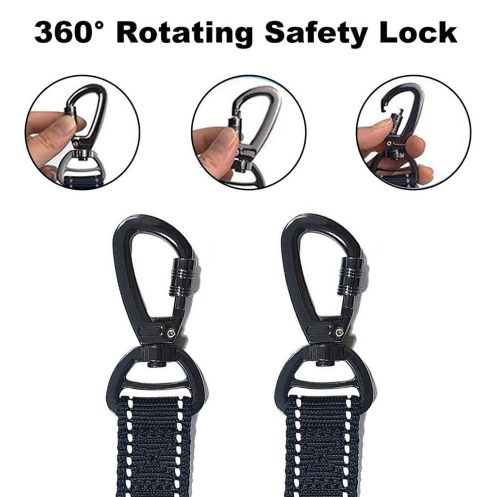 Reflective Dog Leash with Comfortable Padded Handle Heavy Duty Traction Rope for Strong Dogs - Enhance Safety And Contr