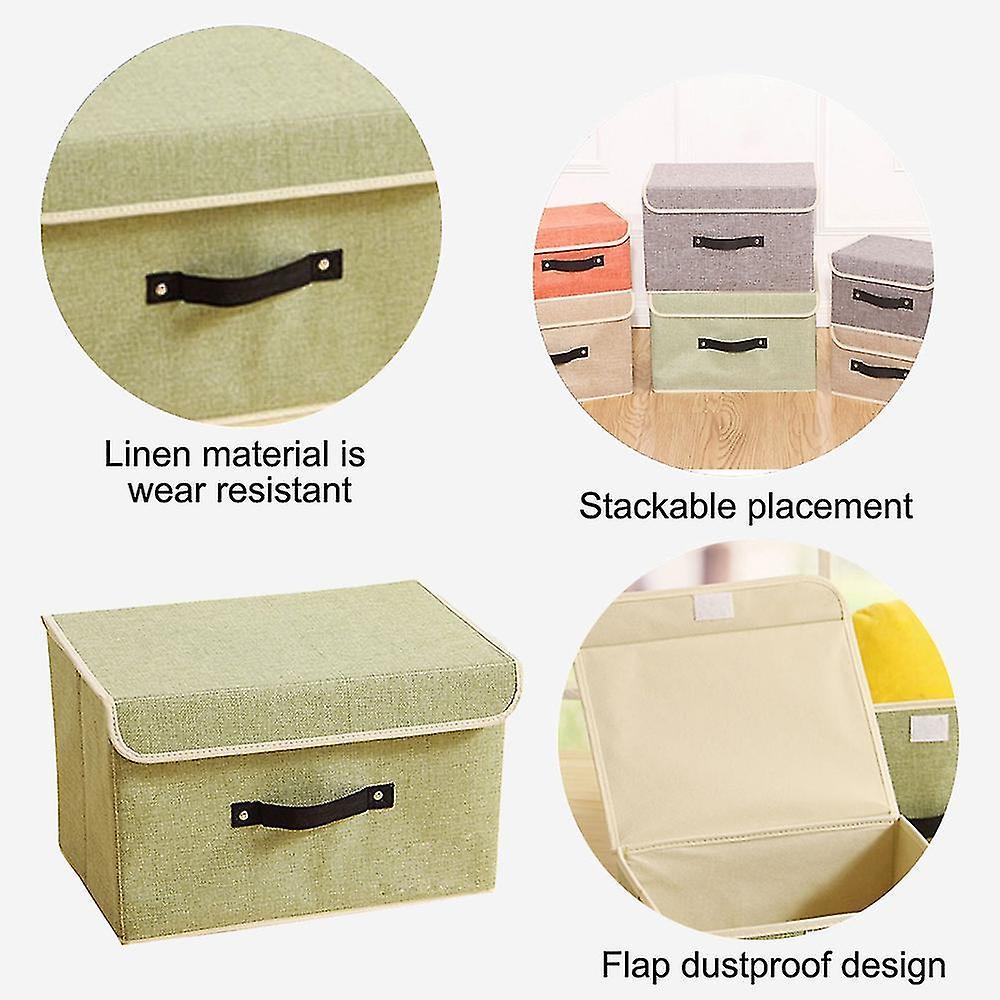 Foldable Storage Boxes With Lids