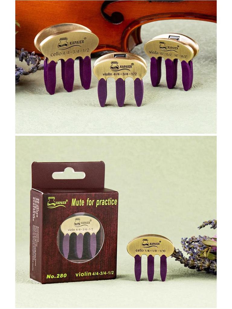 KPE Metal Mute for Violin, Viola & Cello