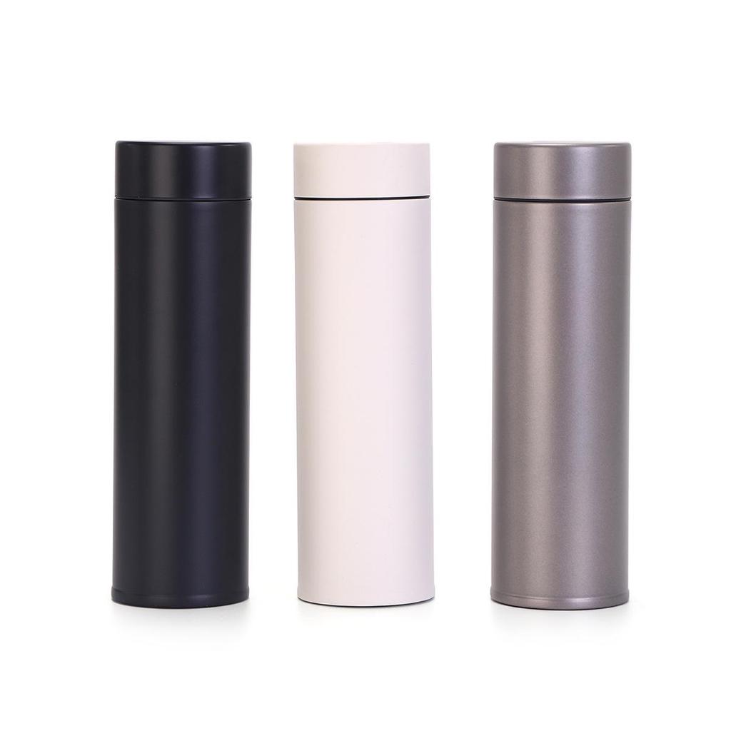 Titanium-Coated Insulated Mug: Double-Layer Vacuum Cup for Business or Gifts, Customizable Logo
