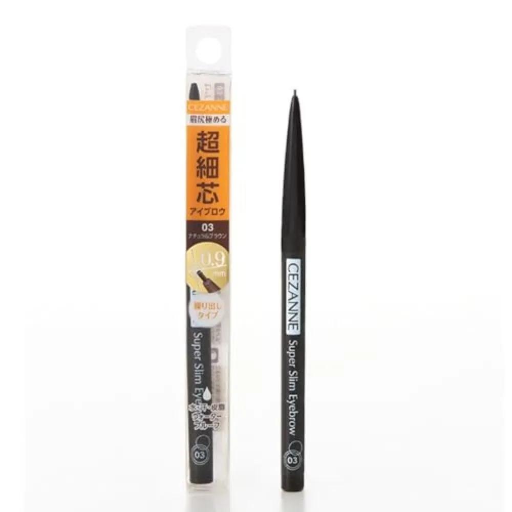 CEZANNE Ultra-Fine Super Slim Eyebrow 03 Natural Brown 6-Piece Set A