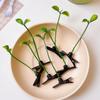 10 Teile/satz Bean Sprout Haar Clips Kreative Kunststoff Pflanze Haar Barrettes Feine Verarbeitung Anti-slip Mädchen Haar Pins Haar Zubehör