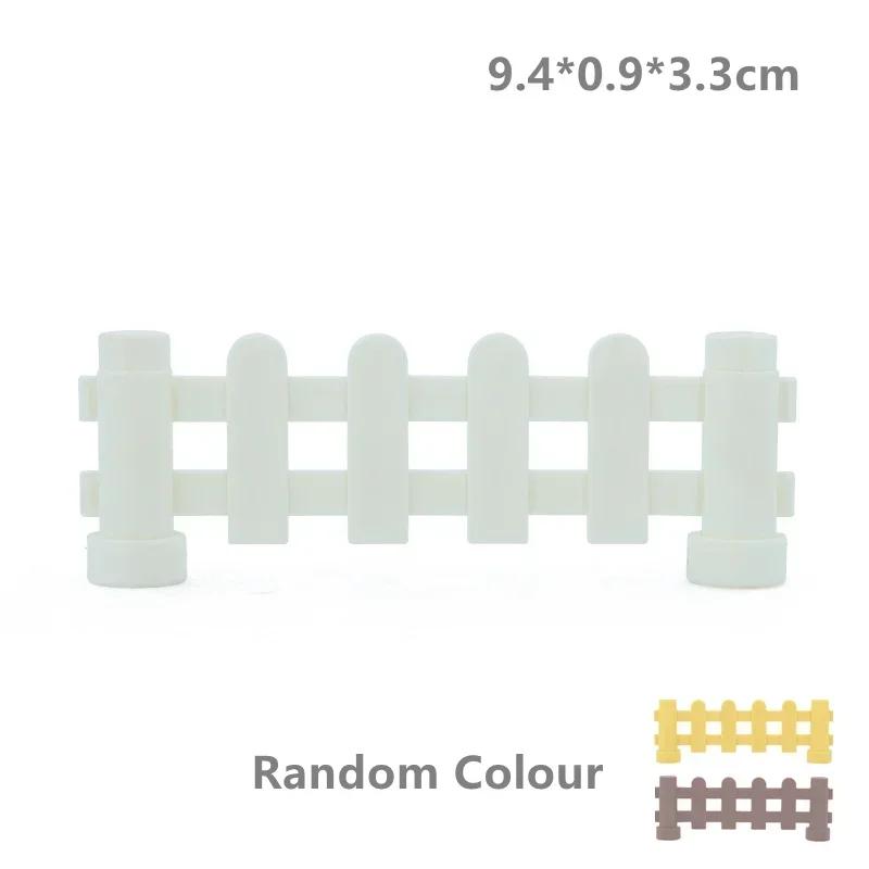 Große Bausteine Outdoor Wald Pflanzen Serie Blume Gras Baum Bauernhof Schmuck Zubehör Kompatible Szenen Spielzeug Kinder Bausteine