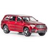 1:32 Scale Benz GLS580 Diecast Alloy Model Car, Pull Back Toy Vehicle with Sound and Light for Kids Adults Gift Collection