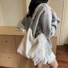 Lace Ribbons Poka Dots Bag Stylish Women's Handbag Fashion Floral Messenger Bag  Commuting