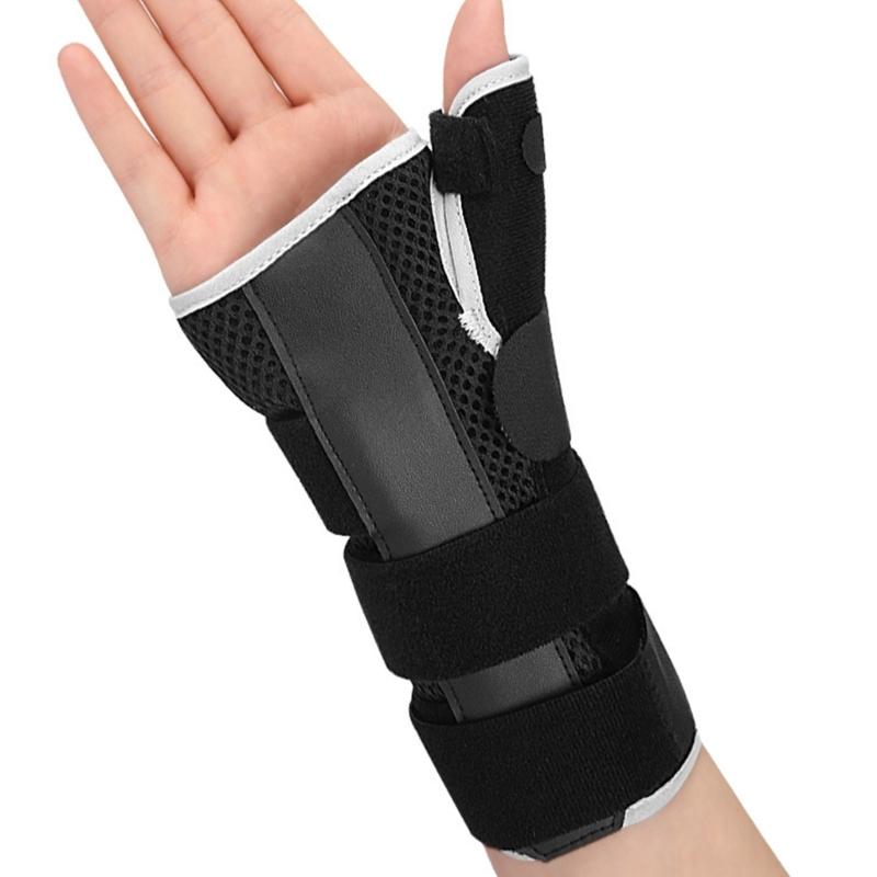 

Breathable Wrist Support For Sports And Computer Use Adjustable Straps Reduces Fatigue During Extended Activities Right hand