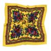 Women Square National Scarf 70*70Cm Russian Retro Floral Print Head Scarves Bandana Foulard Femme Muslim Headwrap Babushka Scarf
