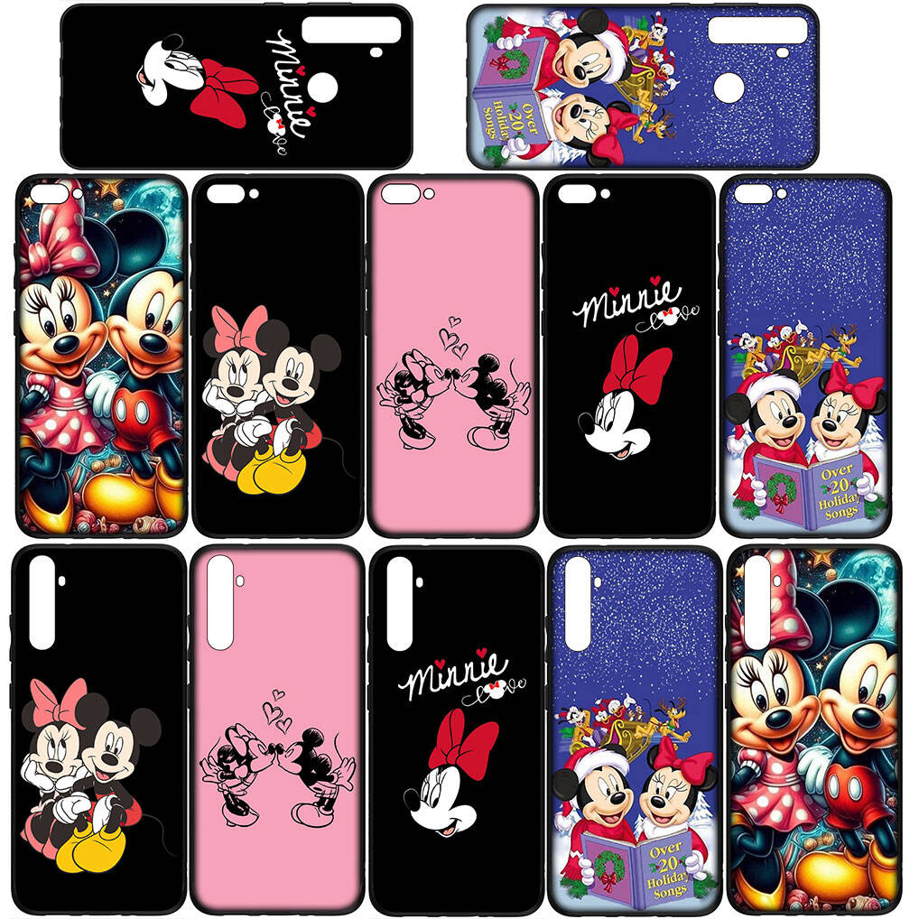 Per Samsung Galaxy S25 S24 S23 iPhone 17 16 15 Xiaomi Redmi Note 14 13 12 Plus Pro Max XR A57 Cover per Telefono Anime Minnie Topolino OPPO Huawei Cover