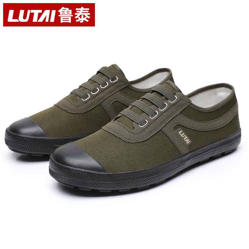 Jiefang shoes labor insurance shoes farmland shoes construction site shoes one pedal lazy shoes men's shoes training shoes work shoes