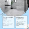 Jaysuing Tile Repair Adhesive (Porcelain White) Waterproof Sealing Adhesive For Leaky Gaps In Living Room And Bathroom Wall Tile