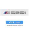 BMW Gray Car Emblem Stickers M330I M340I M550I M240I M530I Rear Modifications