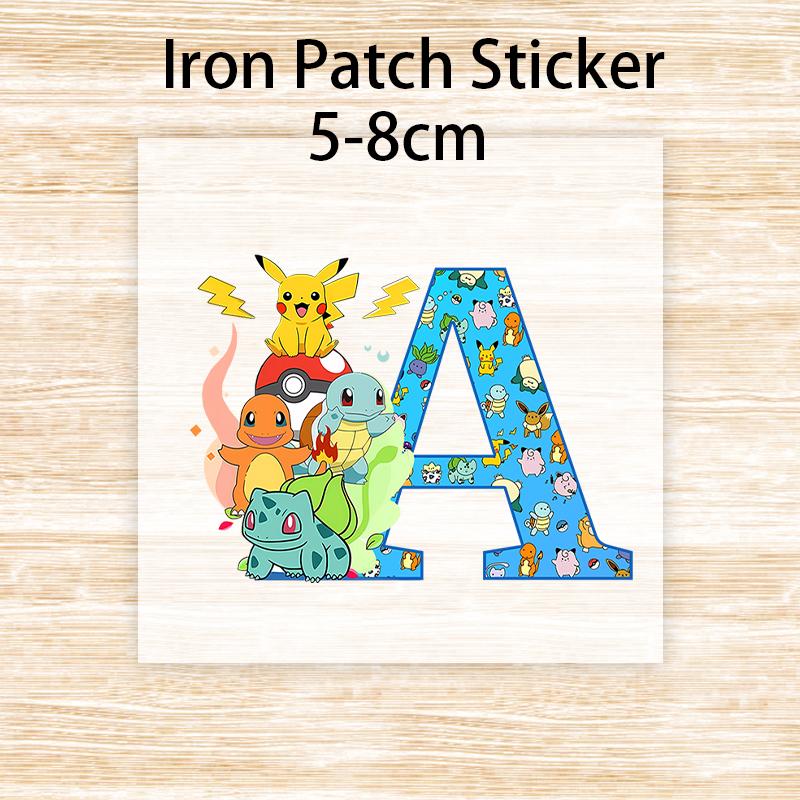 Anime Pokemons Tshirts for Children Pikachu Cartoon Letter Printed Shortsleeved Top Boys Girls Summer Fashion Sports Tshirt