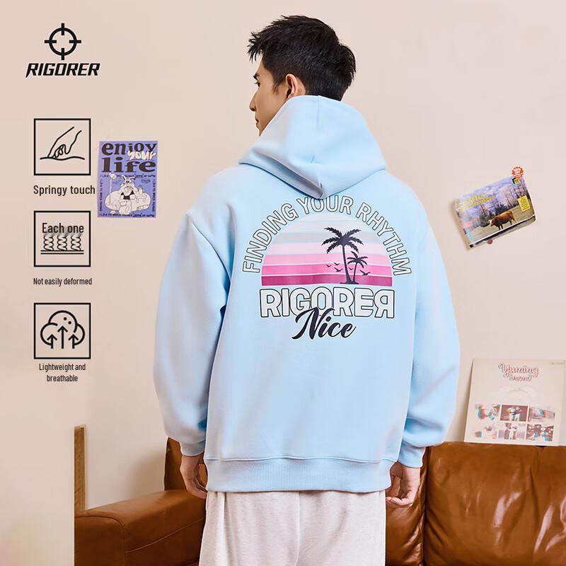 ZunZhe Men s Loose Fit Peace Dove Hooded Sweatshirt 2XL