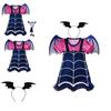 Exquisite Vampirina Girls Cosplay Dress With Wing And Headwear For Fancy Parties
