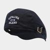 Vintage Y2k Beret Hat Adjustable Letter Embroidery Newsboy Cap Breathable Cotton Flat Cap