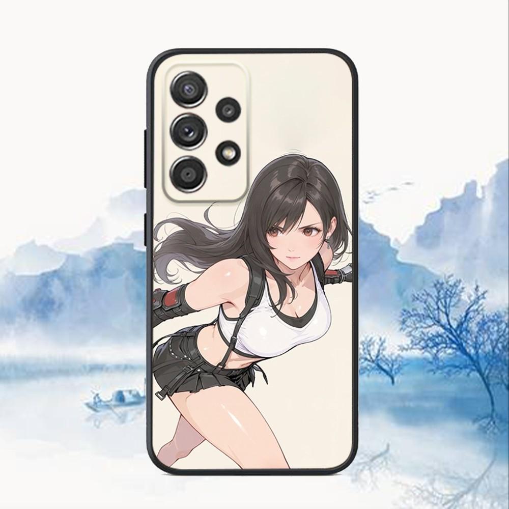 

Game T-Tifa L-Lockhart Phone Case For Samsung S25,S24,S21,S22,S23,S30,Ultra,S20,Plus,Fe,Lite,Note,10,9,5G Black Cover SamsungS23ULTRA5G
