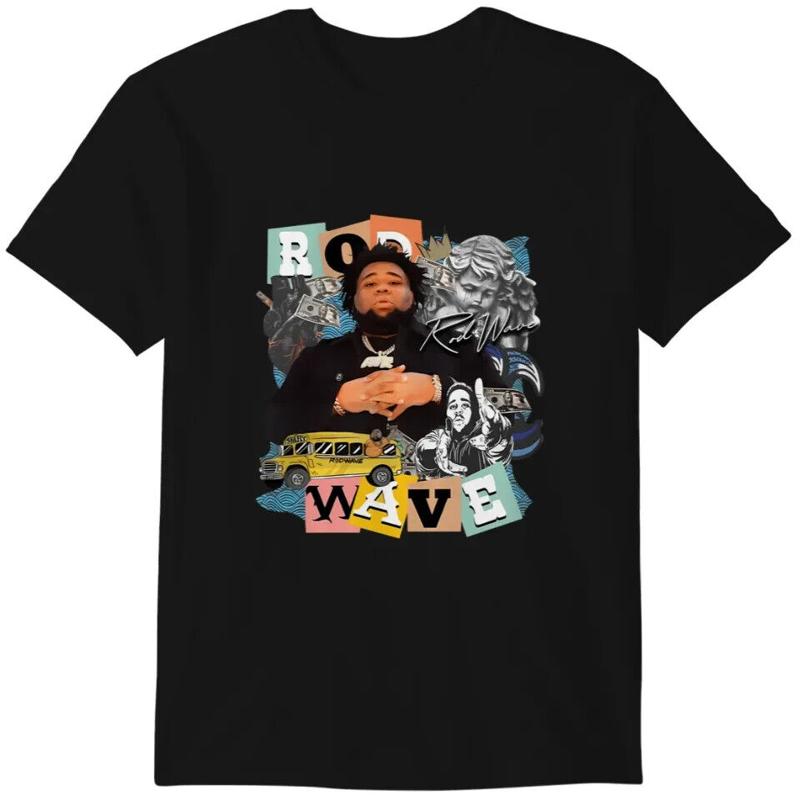 Rod Wave Rapper Tour 2025 T Shirt High Quality Print All Size S 4XL