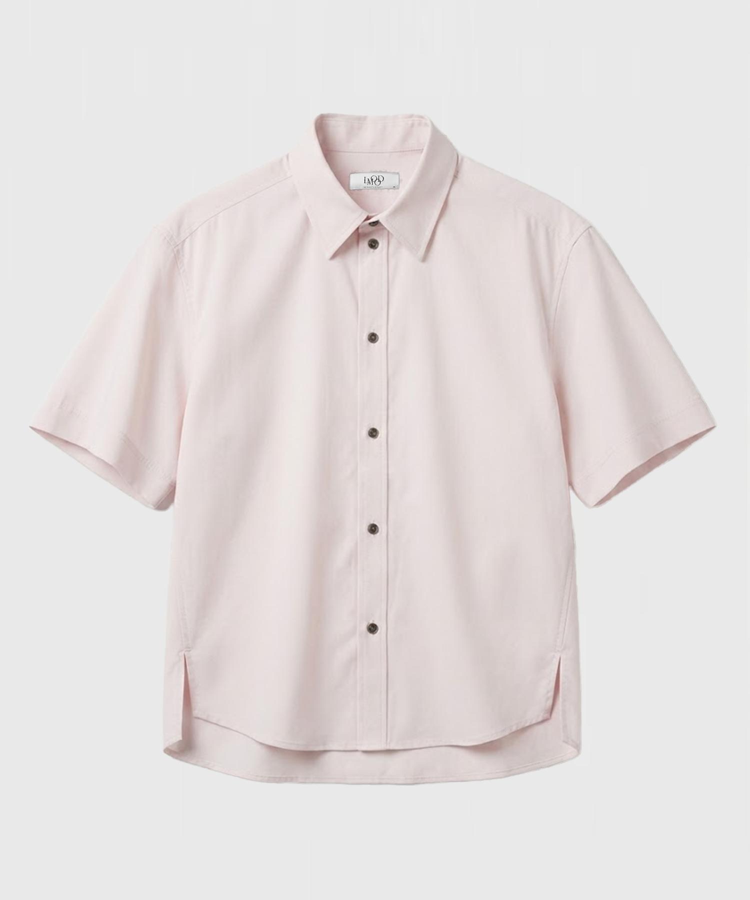 El Mood Aloha Half Shirt Pale Pink 44