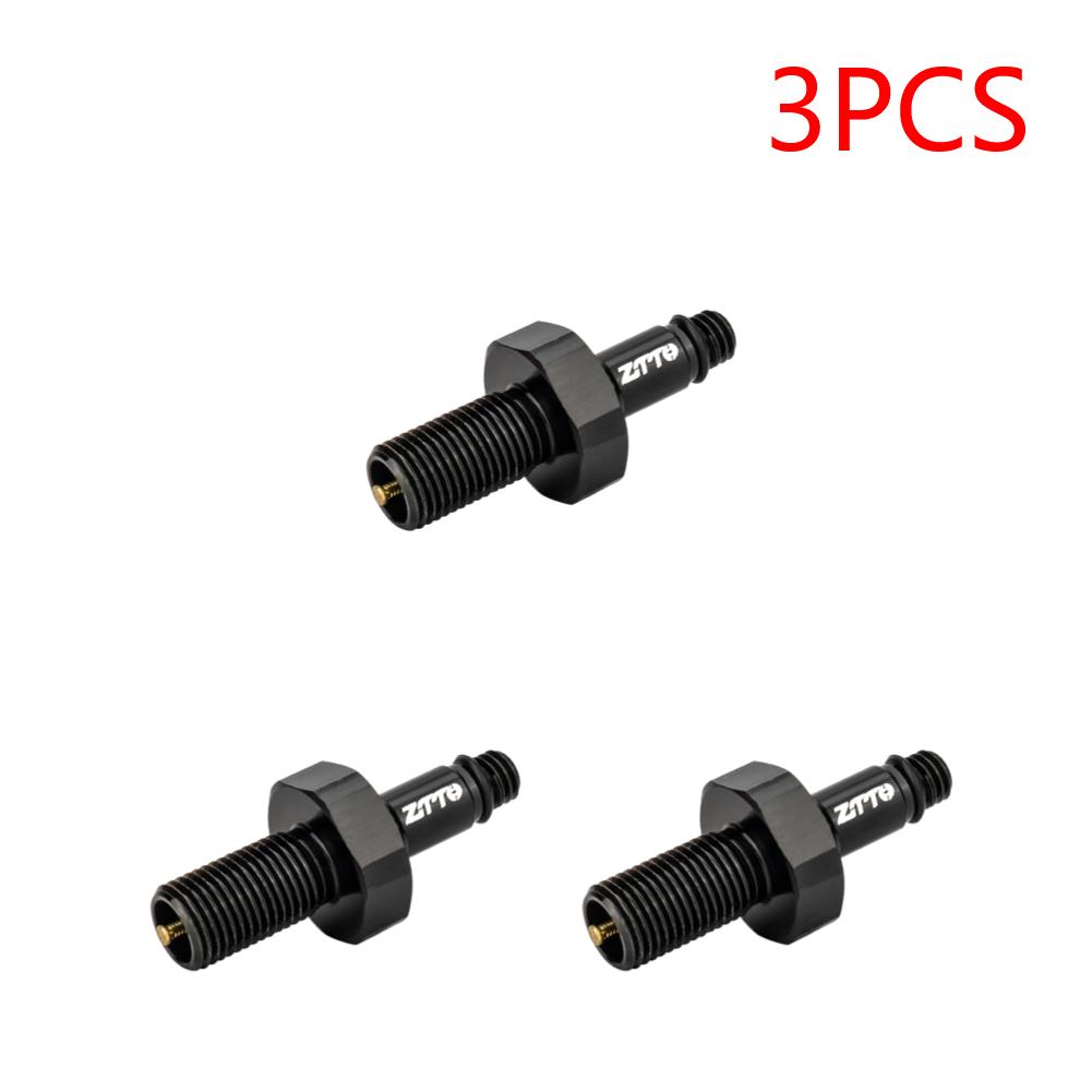 Bicycle Air Rear Shock Absorber Valve Adapter Aluminum Alloy Bike Rear Gallbladder Inflation Nozzle Tool Bicycle Accessories