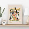Abstrakte Vintage Malerei Pablo Picasso Ausstellung Leinwand Poster Kunstdrucke Museum Moderne Galerie Wand Bild Home Decor Geschenk