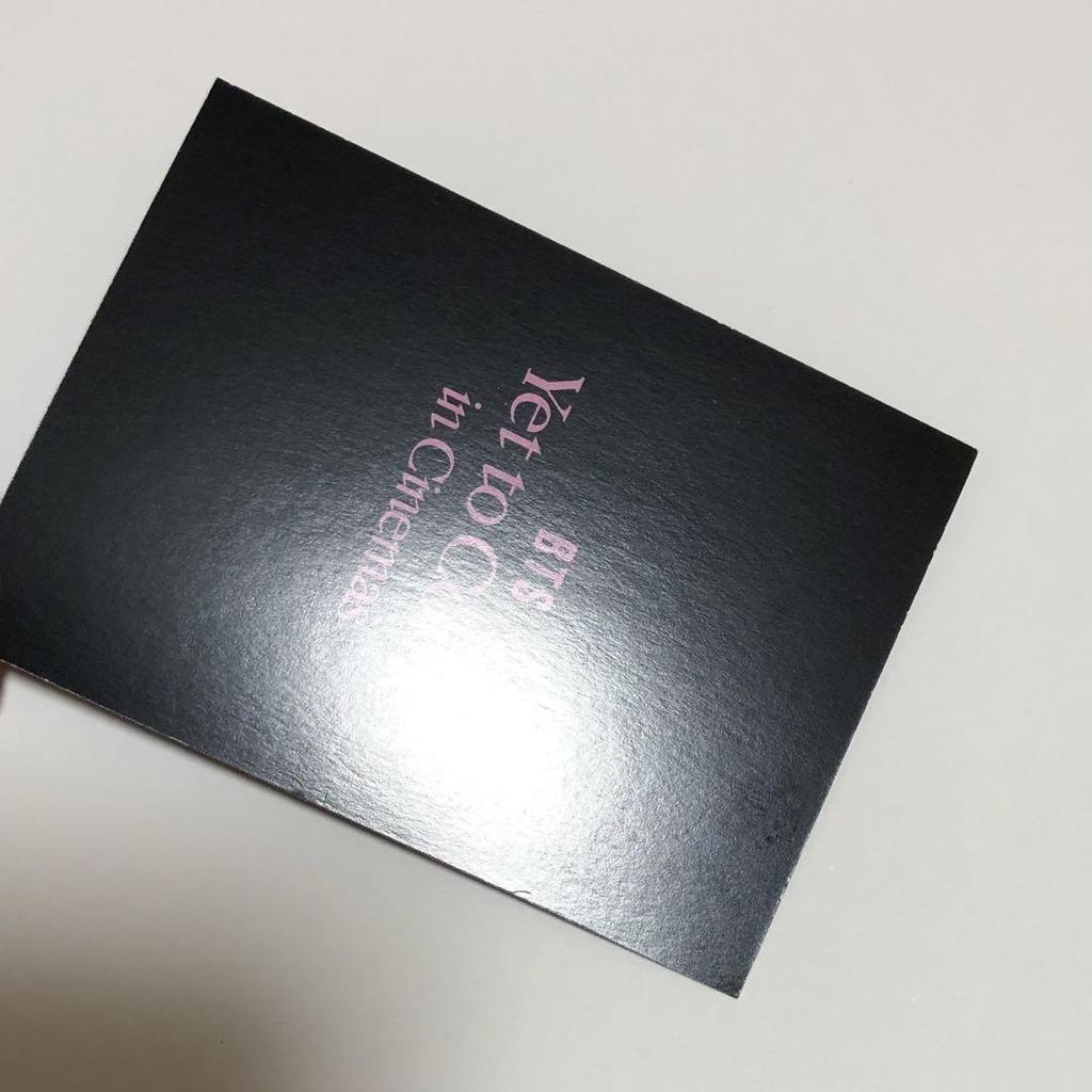 [USED] BTS Movie Yet To Come J-Hope IN THE BOX Bonus