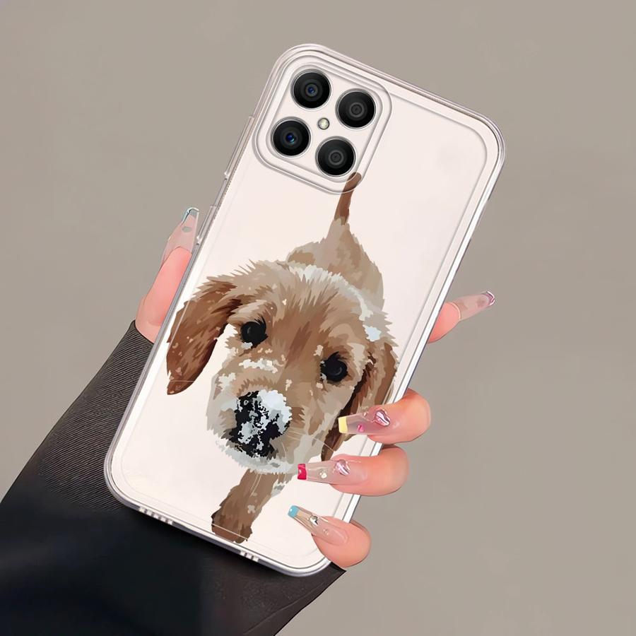 

Чехол для Honor X7b X8b X9a X8 90 Lite X9b X8a Мягкая накладка Фрукты Буквы Honor X9b