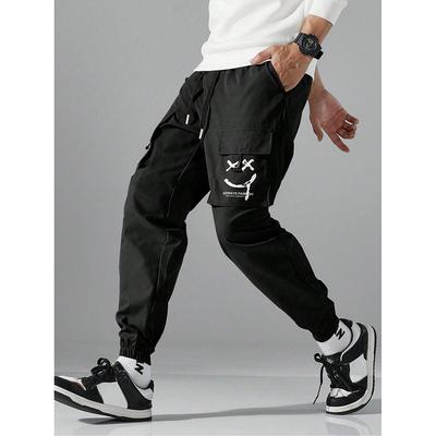 Pantalon Décontracté de Travail pour Homme Pantalon de Survêtement de Sport Ample d'Été Pantalon Polyvalent Harlan