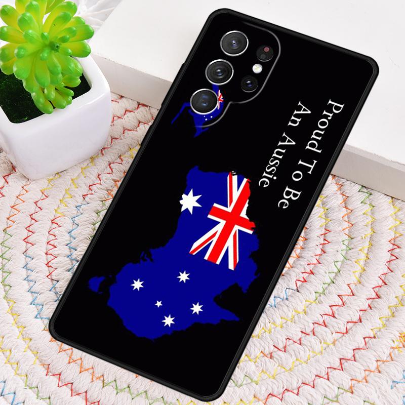 Australian Flag Phone Case for Samsung Galaxy note 10 pro S26 Ultra S23 S24 FE S25 S21 S22 PLUS shockproof Cove