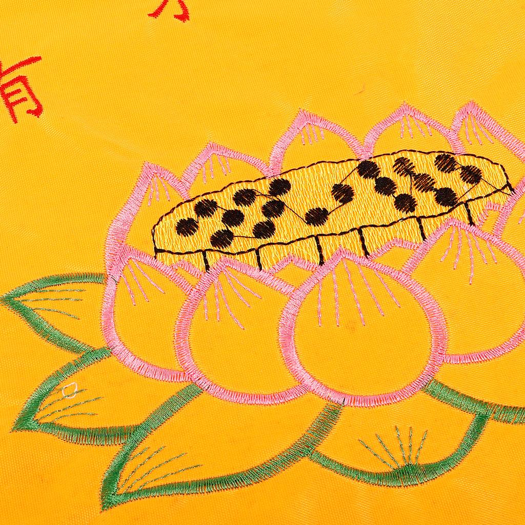 Runde buddhistische Gebetsmatte für Tempelverehrung, Schriftenrezitation, Kniekissen, Meditations-Bodenmatte, Heim-Dekorations-Sitzmatte