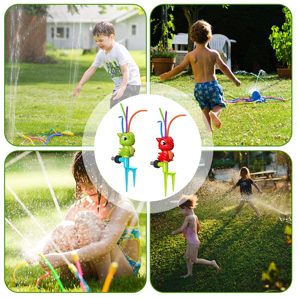 Dinosaur Water Sprinkler Toy For Summer Insteresting Water Play Toys For Kids Toddlers