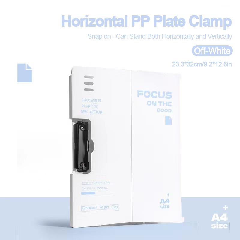 Vertical Board Clip A4 Folder Board Clip Writing Pad for Students to use for Paper Storage and Writing Board Organization