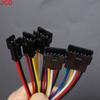 2 3 4 5 6-Pin LED-Streifen JST SM Stecker Buchse oder Stecker Adapterstecker JST Stecker Klemme mit 15CM 22AWG Draht für Lichtleiste